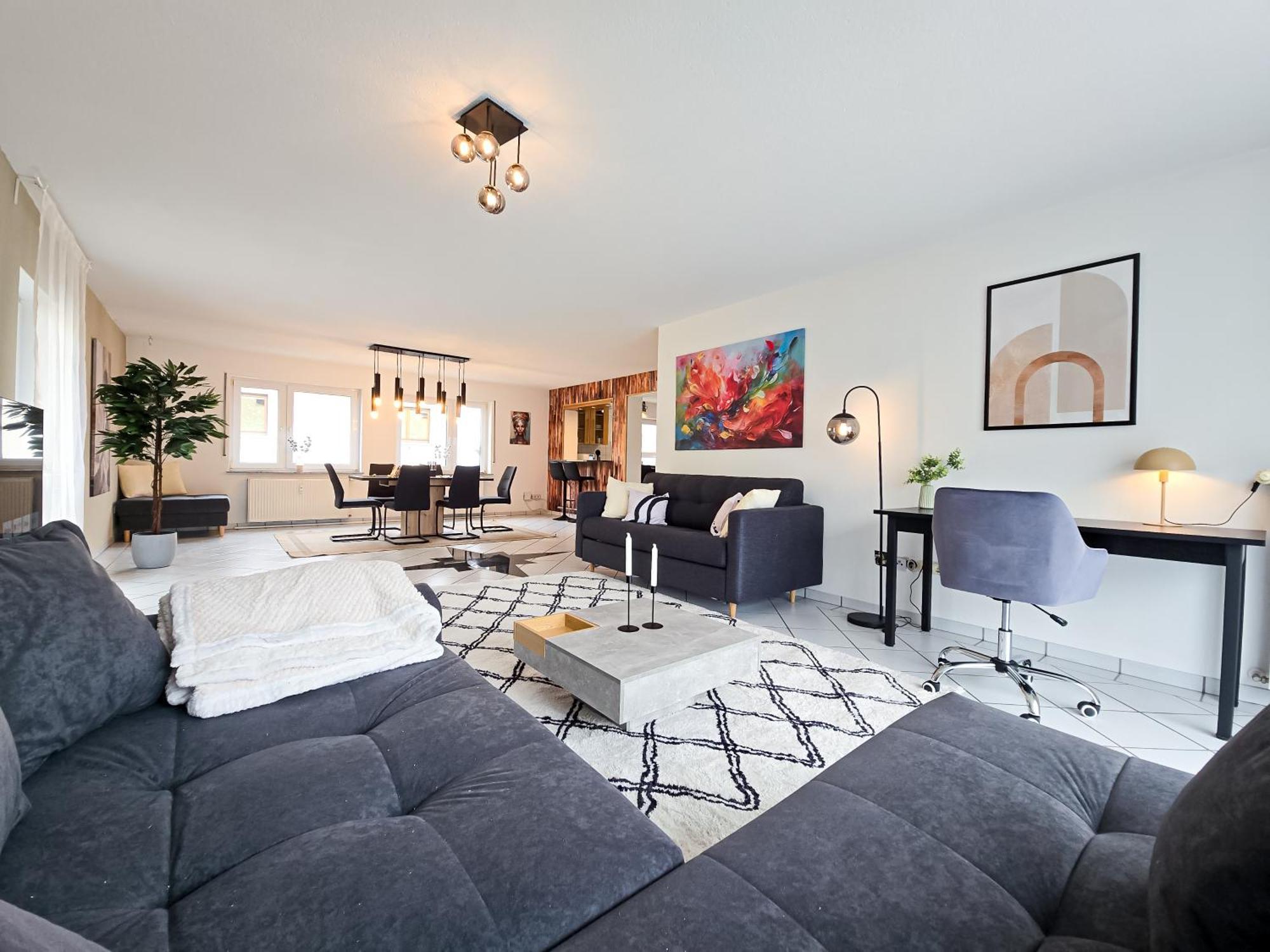 Star-Apartment - Calm, Spacious & Garden, 120M2 Nußloch Exterior foto