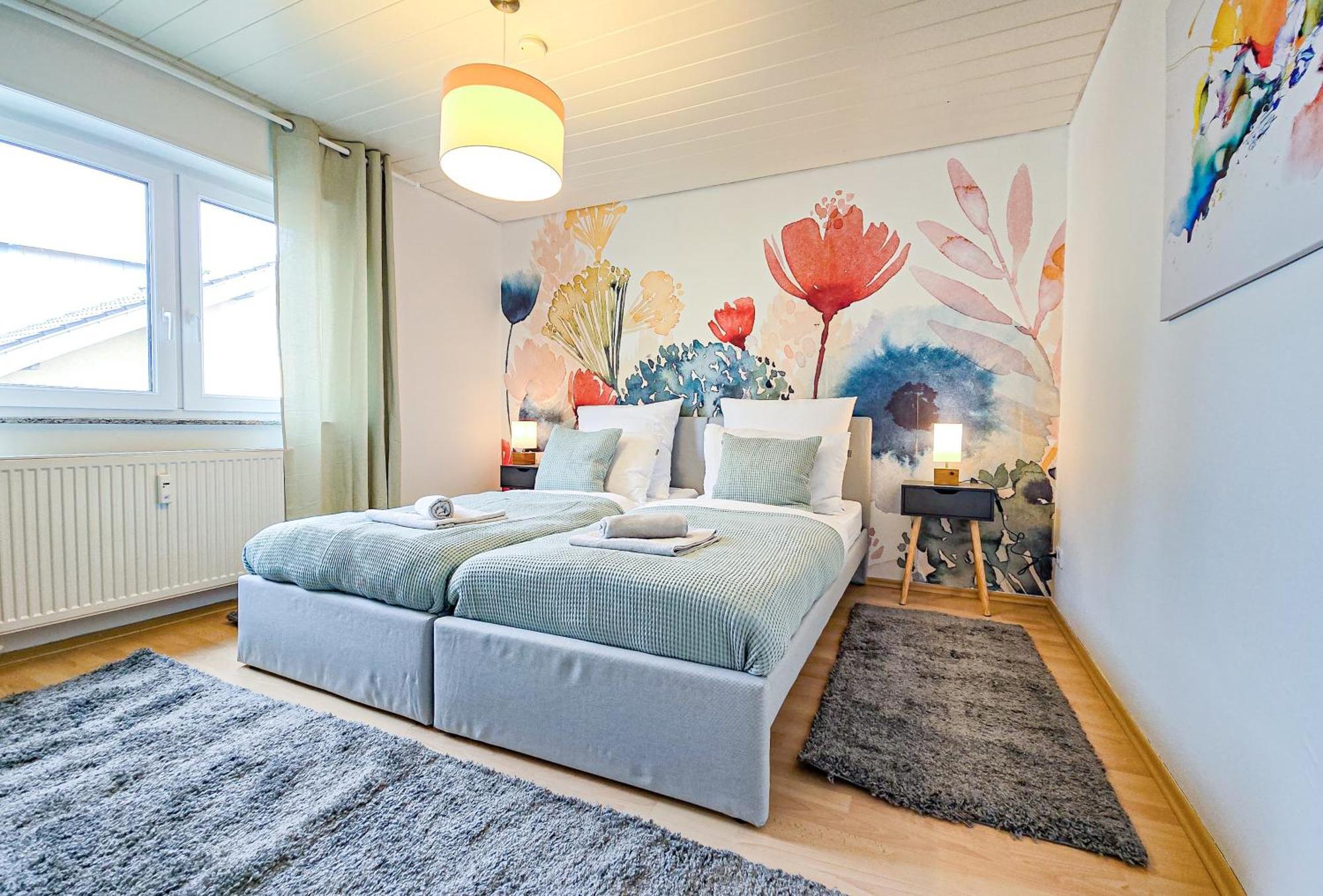 Star-Apartment - Calm, Spacious & Garden, 120M2 Nußloch Exterior foto